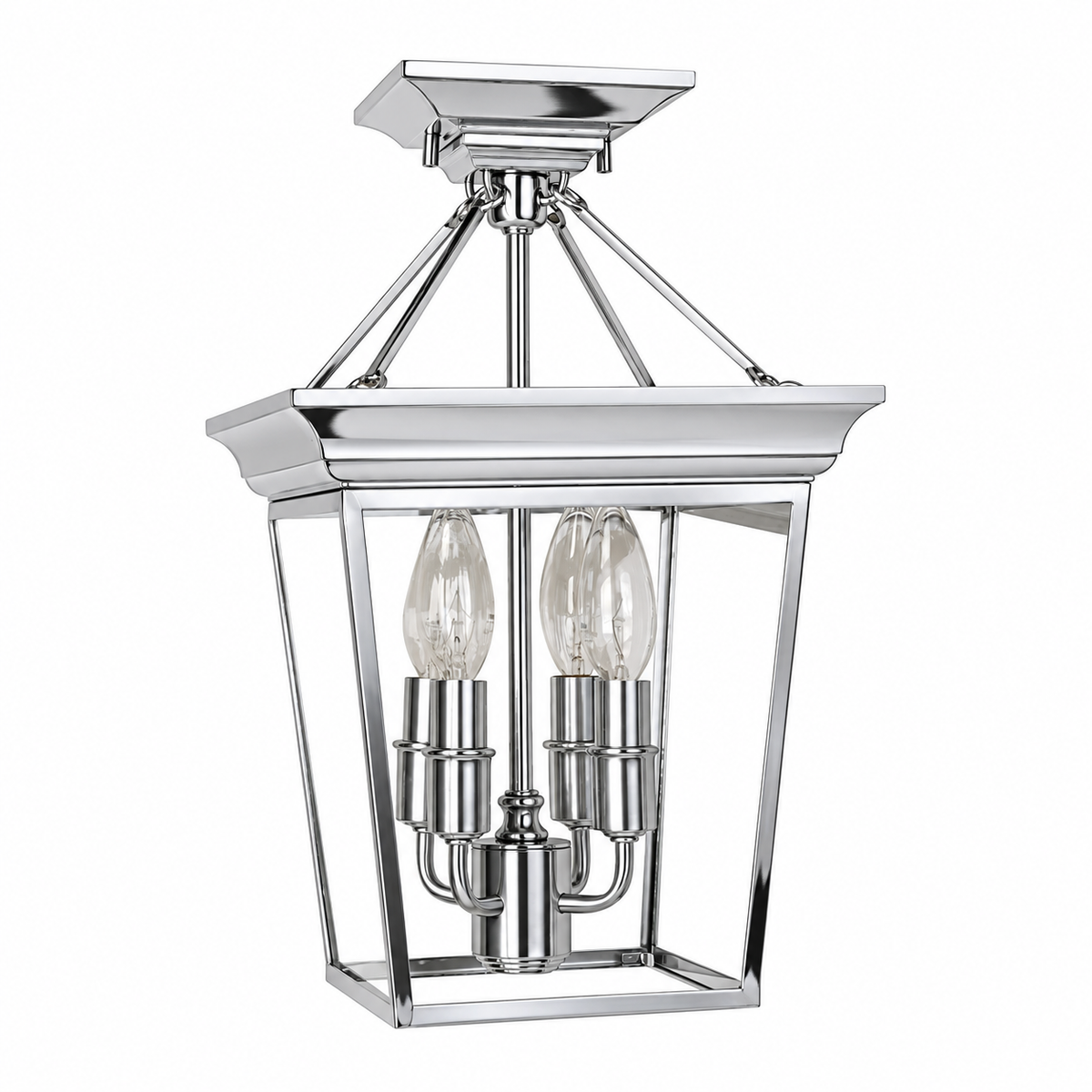 DVI Forest Hill DVP1004CH 4-Light Ceiling Fixture
