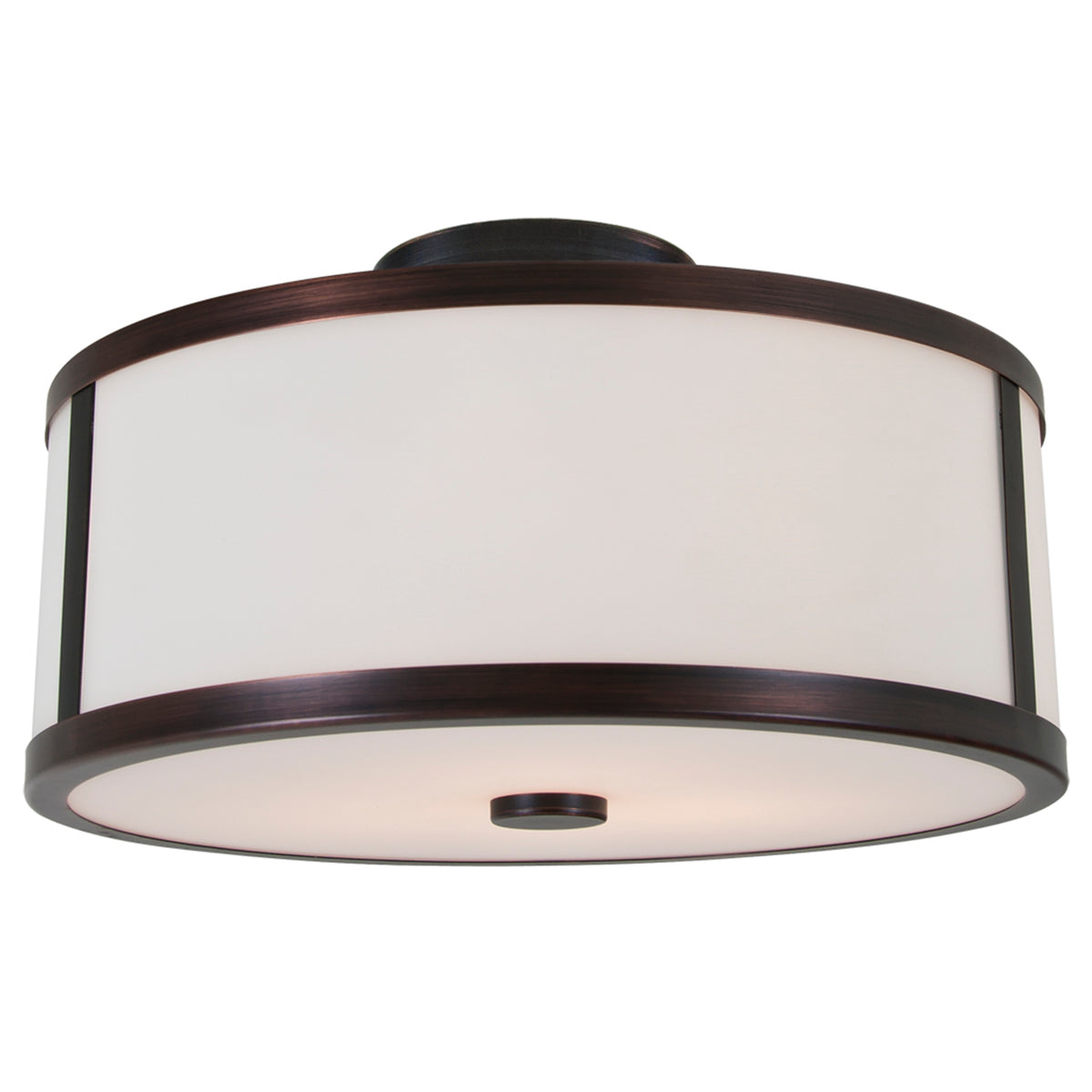 DVI Lighting DVI Uptown Three-Light Semi-Flush Mount (DVP1112) - SKU DVP1112