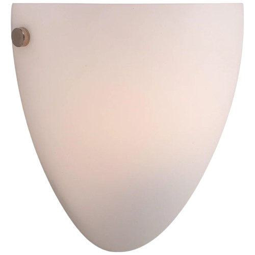 Dvi Lighting Simcoe 8" Wall Sconce - Modern 1-Light Ada Compliant Fixture, Opal Glass, Dvp12172