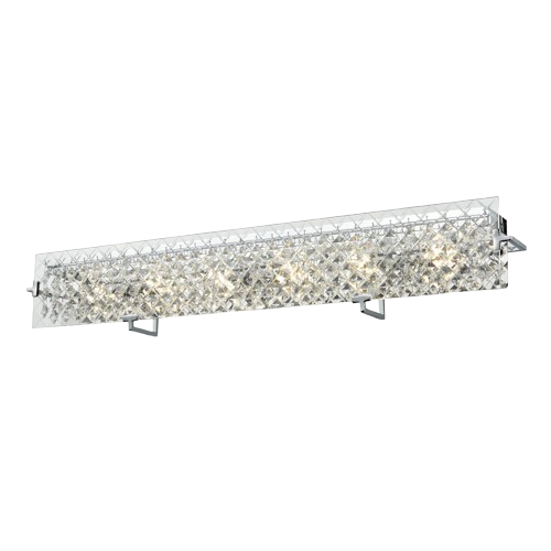 Dvi Lighting Roxboro 48-Inch 6-Light Bathroom Vanity Light In Chrome - Dvp3066Ch-Cl