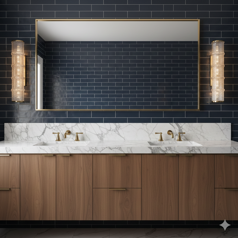Hudson Valley 5995-Pn 5-Light Bathroom Vanity Light In Polished Nickel Finish