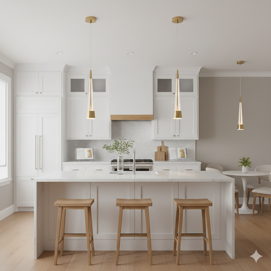 Artcraft Lighting Ac6821Br Sunnyvale Pendant Light