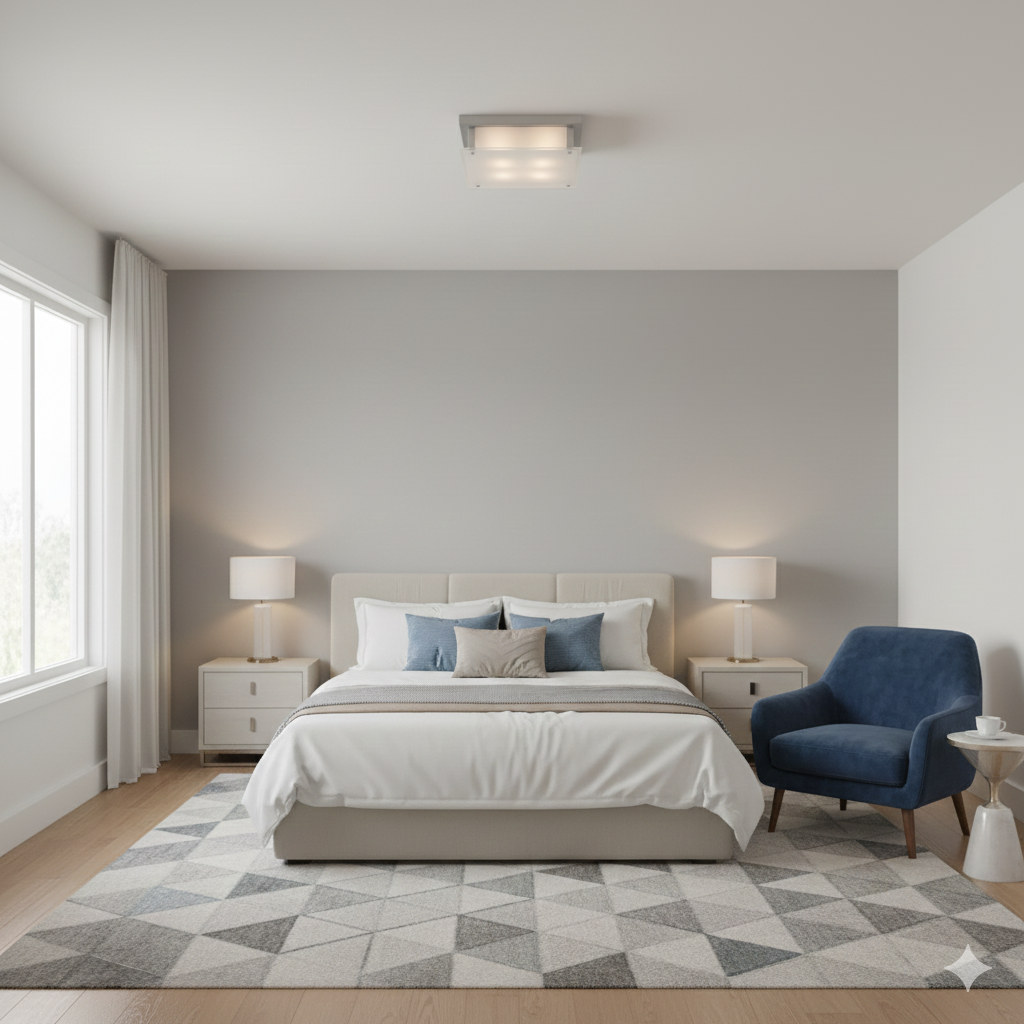 DVI Lighting DVP10351 Helios 3-Light Flush Mount Ceiling Fixture