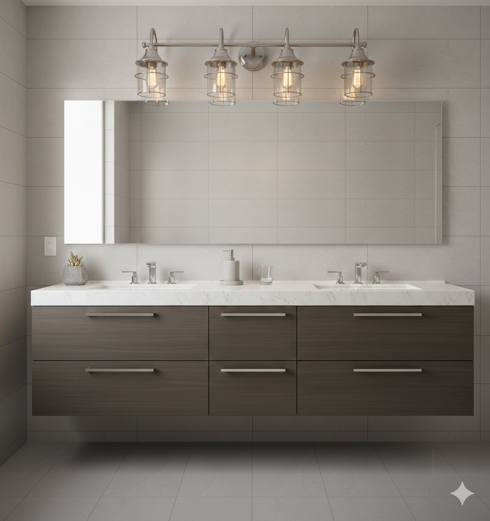 Caparros Bathroom Vanity Light Wall Fixture