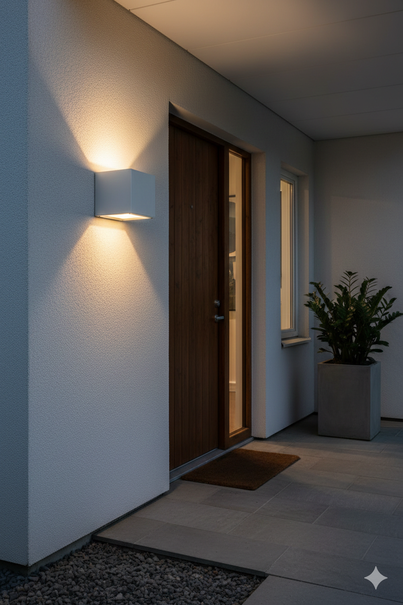 Hinkley 1766Tt Kube Outdoor Wall Lantern – Modern Exterior Light Fixture