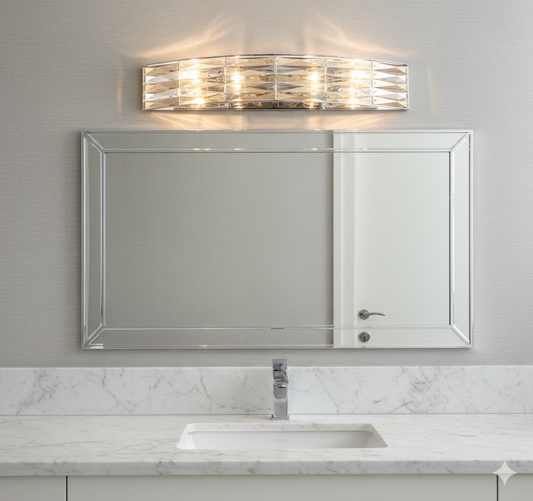 Savoy House Lancaster 4-Light Bath Bar Vanity Light, Classic Bathroom Fixture (8-974-4-11)