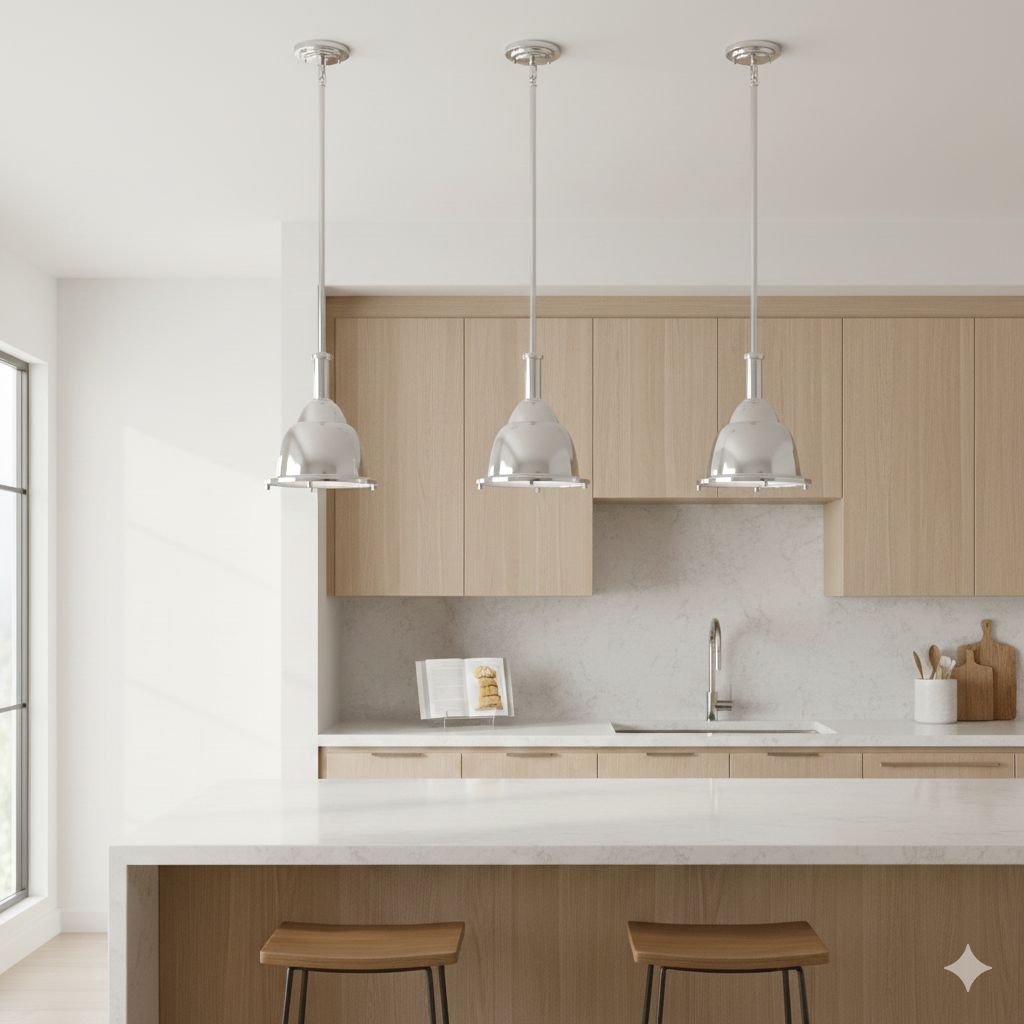 Quorum International 1-Light Step Dome Pendant