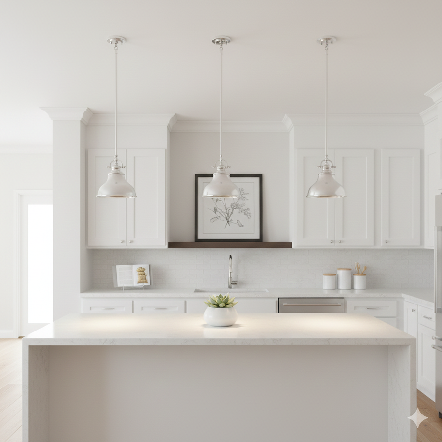 Quoizel Er1508Is Emery Vintage 1-Light Mini Pendant – Imperial Silver