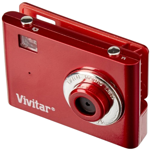 Vivitar Digital Camera - Red 3-In-1 Pc-Web Video Camera