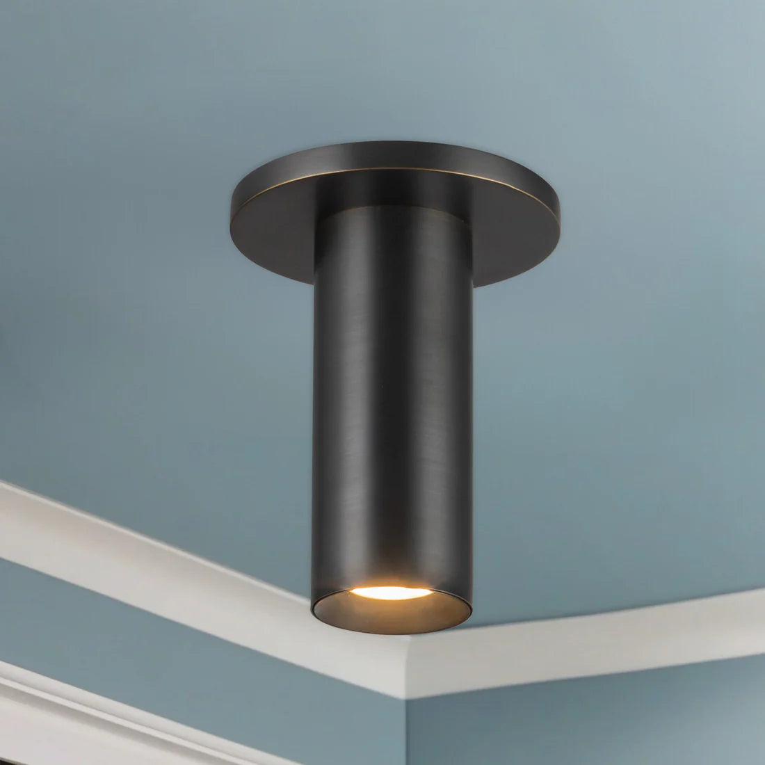 Mason 6-Inch Semi-Flush Mount Ceiling Light – Modern Compact Design