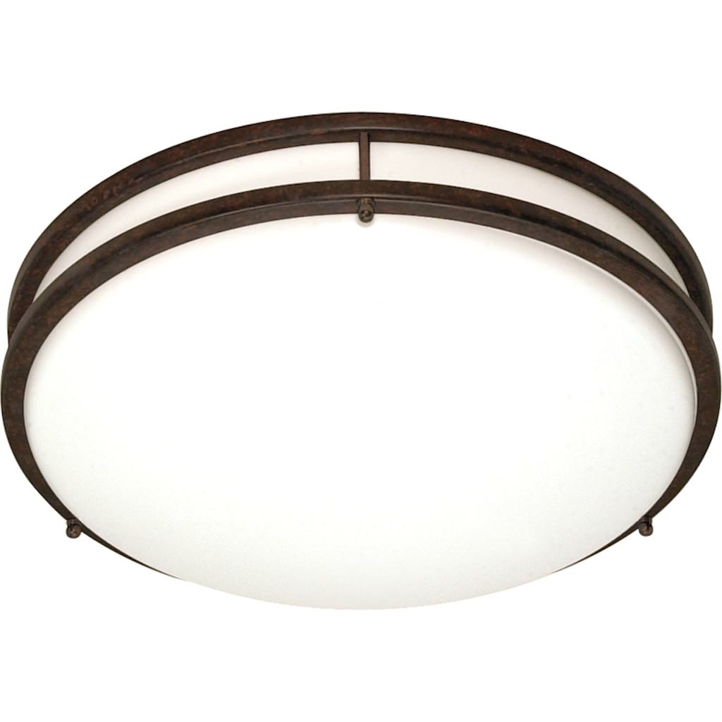 Nuvo 17-Inch Glamour Flush Mount Ceiling Light, 18W Led