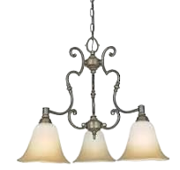 Quoizel Lighting Three Light Juliet Collection Chandelier In Verona Finish