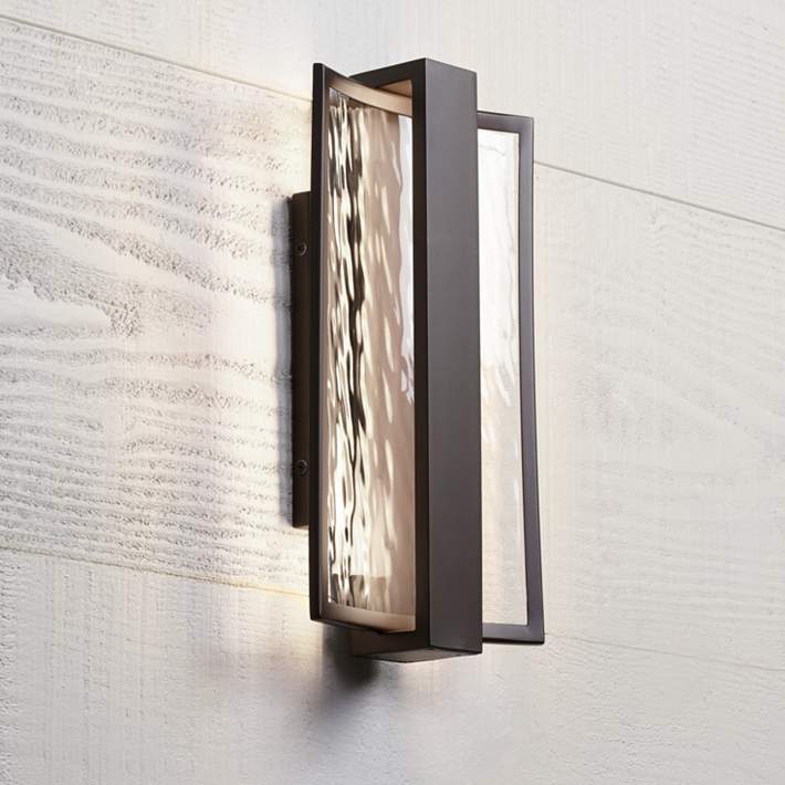 George Kovacs Sidelight 15" Outdoor Wall Sconce – Dorian Bronze