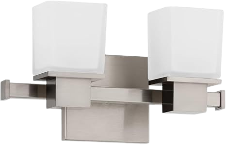 Milford Two Light Bath Bracket in Polished Chrome by Hudson Valley