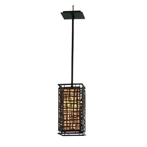 Corbett Shoji 1-Light Mini Pendant – Bonsai Bronze Finish