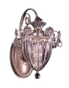 Bagatelle 1-Light 10.5" Antique Silver Wall Sconce – Heritage Wall Light