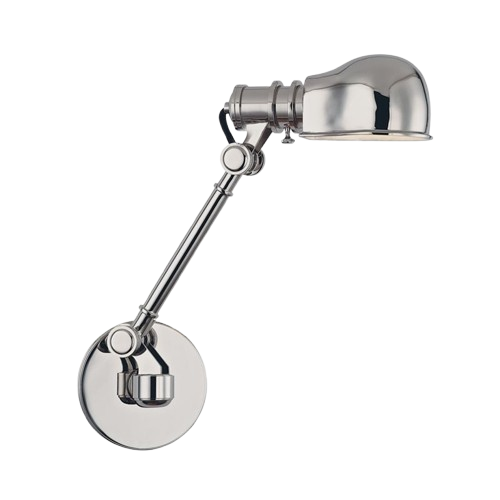 Hudson Valley Laconia 1 Light Wall Sconce Polished Nickel