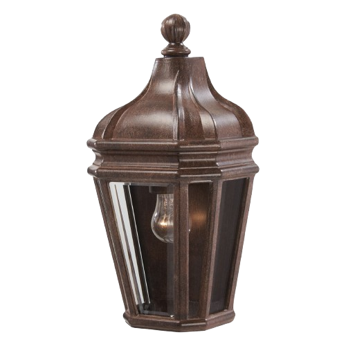 Minka‑Lavery Harrison 1‑Light Vintage Rust Outdoor Pocket Lantern