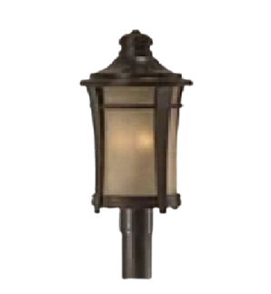Quoizel Harmony Outdoor Post Lantern, Imperial Bronze