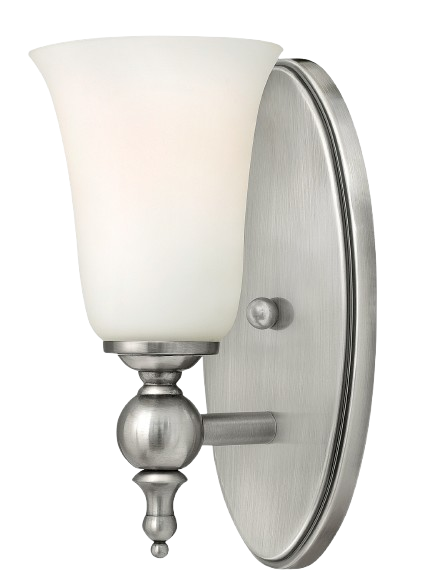 HINKLEY Regal Large Outdoor Wall Lantern - Antique Nickel