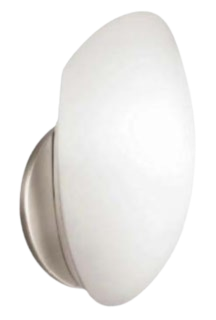 Kichler 1-Light Wall Sconce - Brushed Nickel W/ Opal Glass