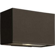 Hinkley Atlantis bronze rectangular outdoor wall light