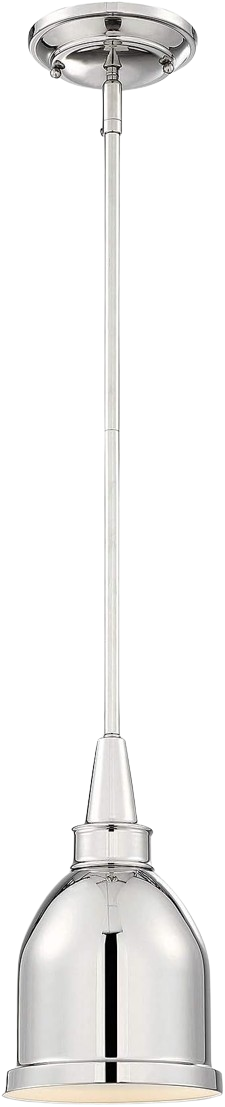 Savoy House Vintage Mini Pendant – Polished Nickel