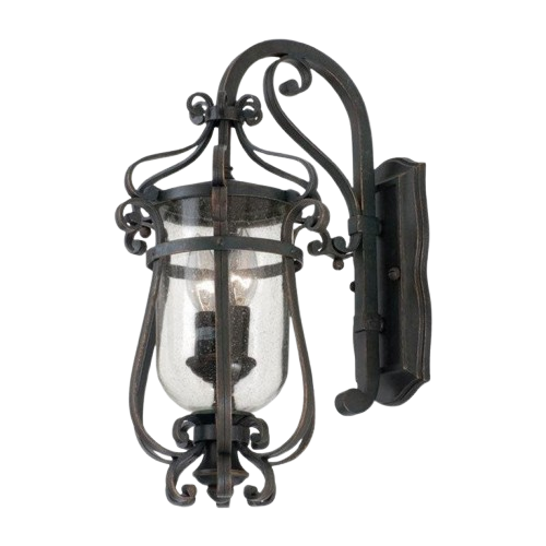 Kalco Hartford Outdoor Wall Sconce – Cast Aluminum, Copper, 120W