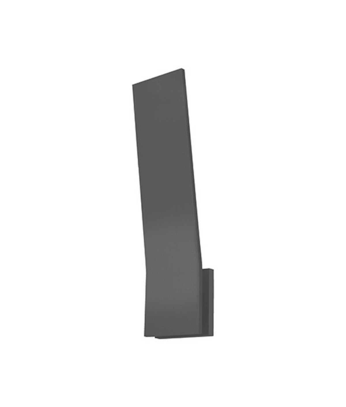 Kuzco Nevis EW7918-GH 18-inch LED exterior wall sconce in Grey