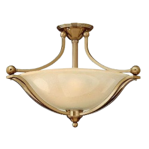 Hinkley Lighting Bolla 23.3" 3-Light Semi-Flush Mount