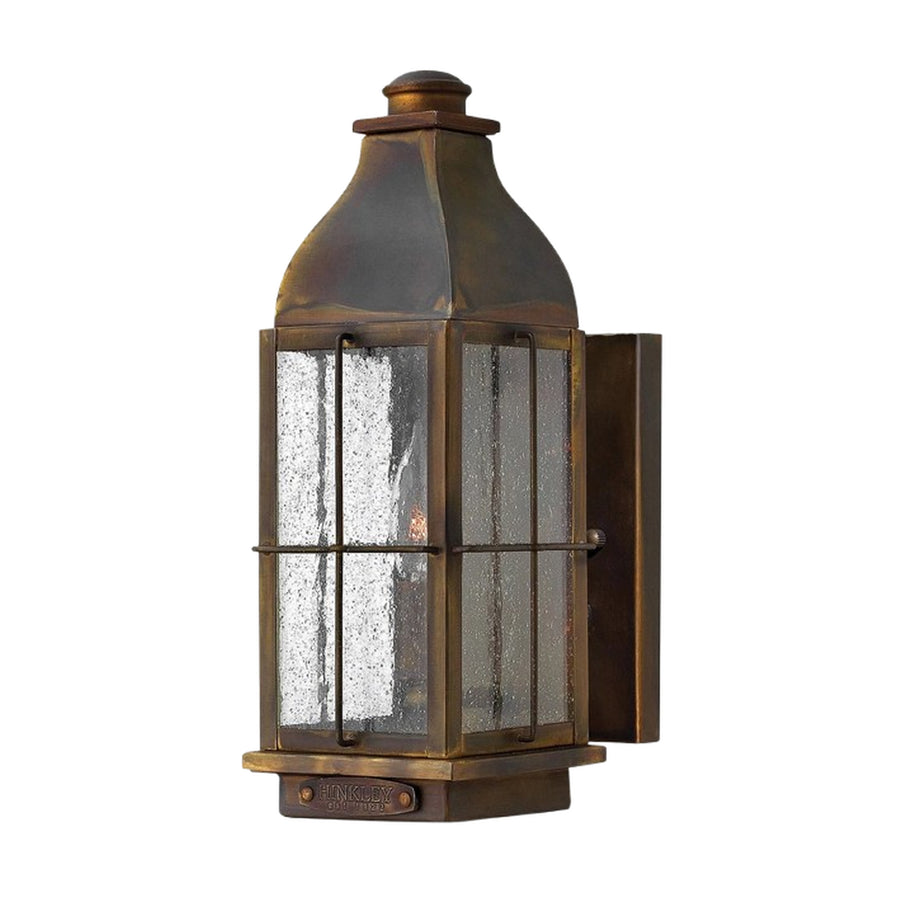 Hinkley Bingham 1-Light Small Outdoor Wall Lantern In Sienna — 2040SN