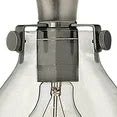 Hinkley Congress 3151CM Chrome one-light flush mount with clear glass