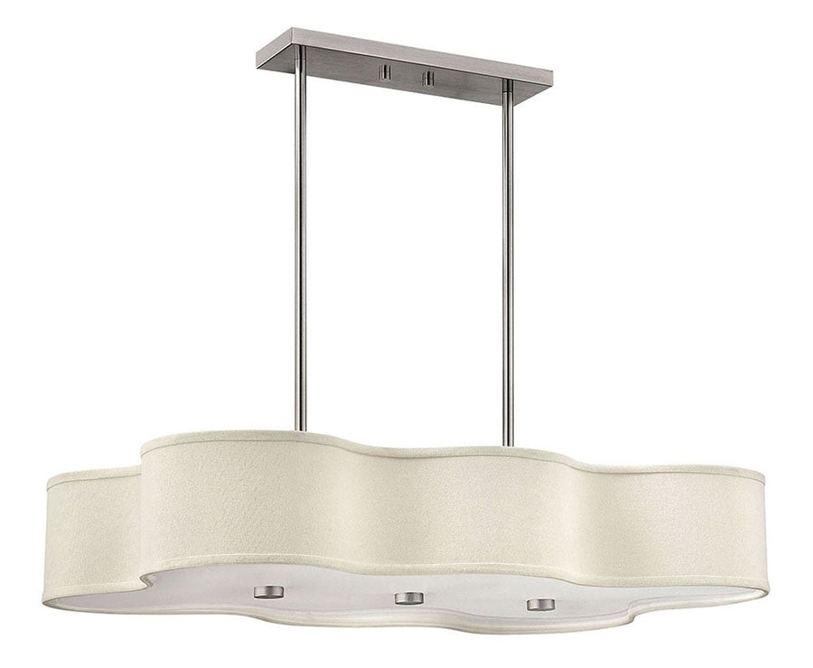 Hinkley Cirrus 6-Light Inverted Pendant / Island Light (HINKLEY3802BN) - SKU HINKLEY3802BN
