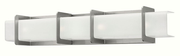 Hinkley Union 52374BN Brushed Nickel four-light horizontal bath bar