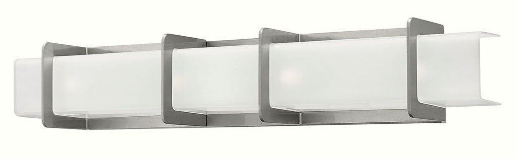 Hinkley Union 52374BN Brushed Nickel four-light horizontal bath bar