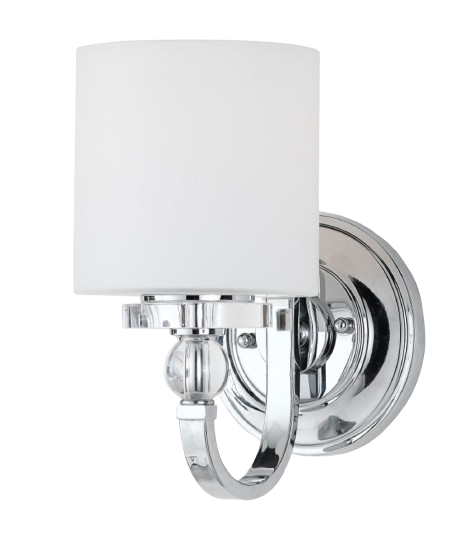 Quoizel Downtown Polished Chrome 1-Light Wall Sconce