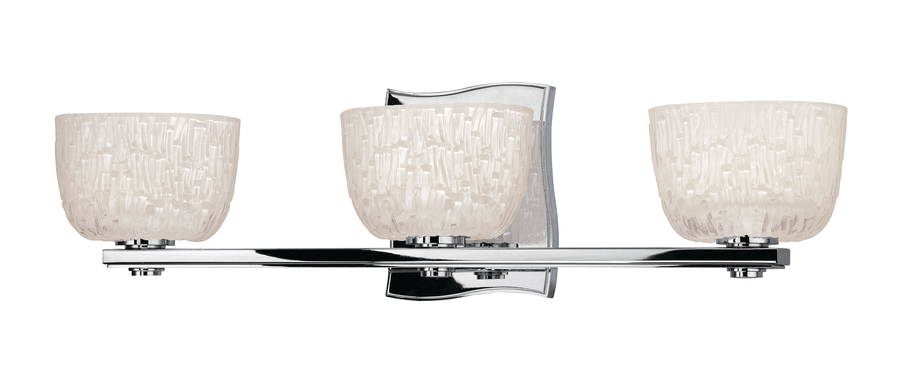 Hudson Valley Cove Neck 2663-SN three-light vanity fixture in Satin Nickel