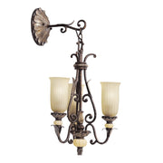 Kichler 3415BKZ Chesley pendant installation view
