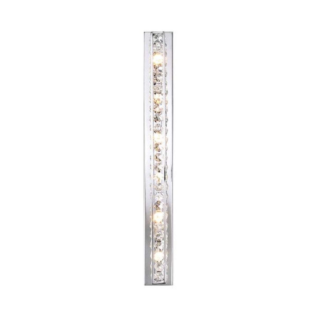 Kuzco 92098-4A Chrome Crystal 4-Light Wall Sconce — 92098-4A
