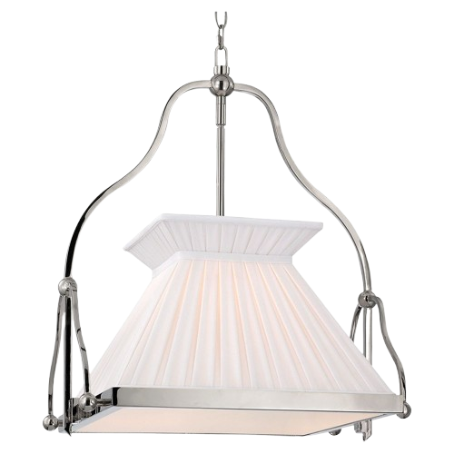Hudson Valley Lighting 1-Light Chandelier Polished Nickel