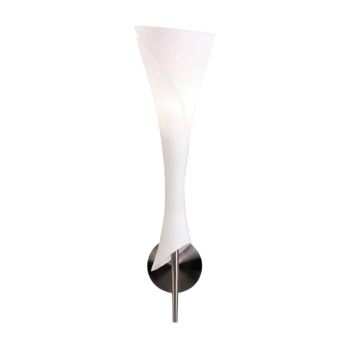 Mantra Zack 1-Light Wall Lamp – E27, Opal Glass