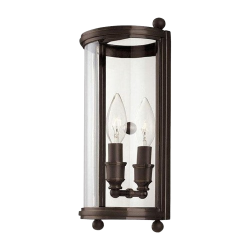 Hudson Valley Mansfield Wall Sconce, 1-Light, Distressed Bronze