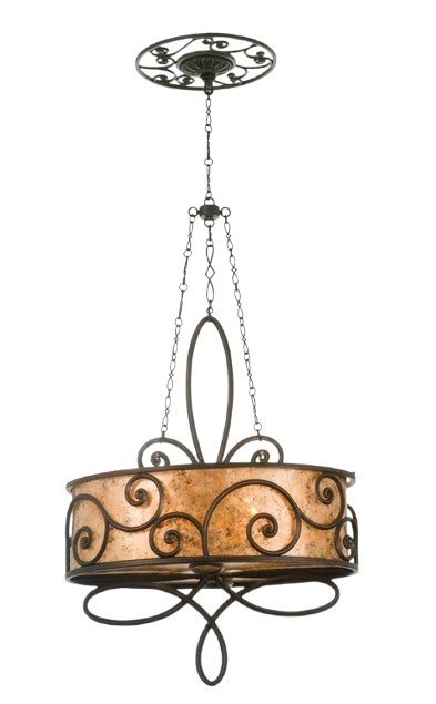 Kalco Windsor 4-Light Oval Chandelier