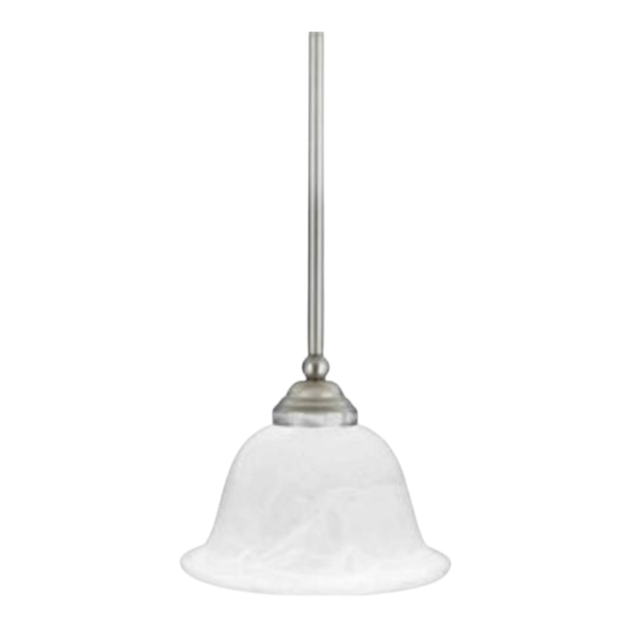 Quoizel Delray DY1533ES pendant close view of its stepped silver collar and softly flared white glass shade