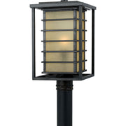 Quoizel Jonathan JO9010IB outdoor post lantern in Imperial Bronze