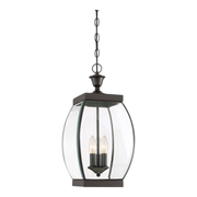 Quoizel Oasis 3-Light Outdoor Hanging Lantern In Medici Bronze — OAS1909Z