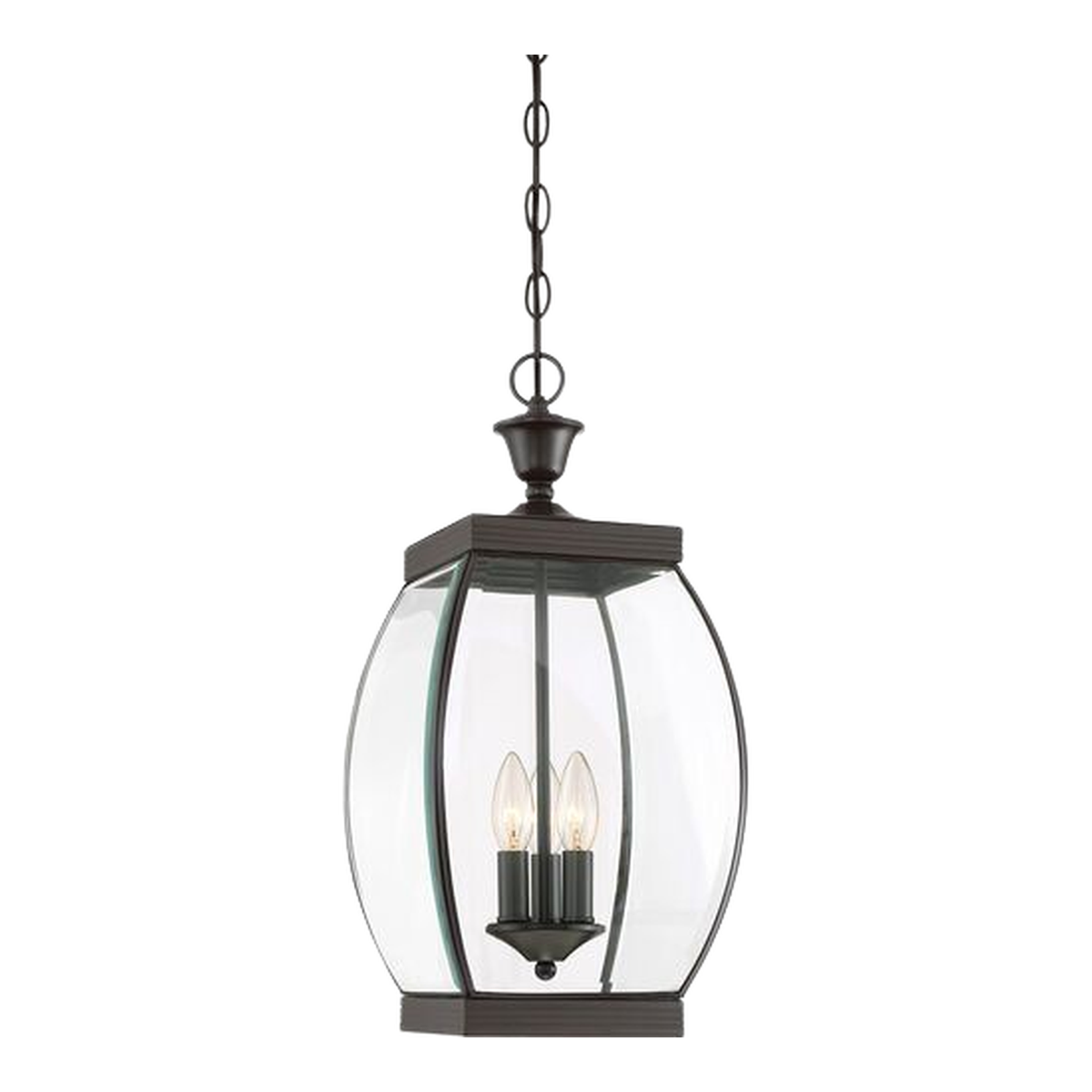 Quoizel Oasis 3-Light Outdoor Hanging Lantern In Medici Bronze — OAS1909Z