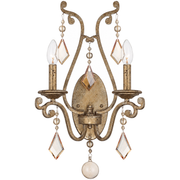 Savoy House Rothchild 2 Light 20.5" Tall Wall Sconce With Crystal Accents — 9-8104-2-128