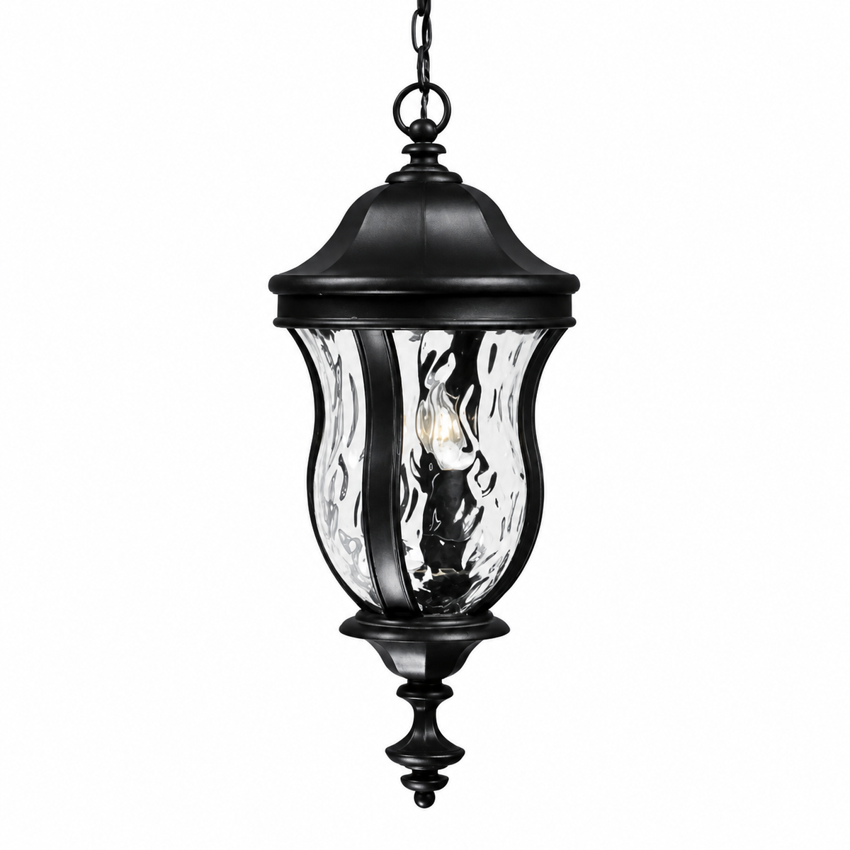 Savoy House Monticello KP-5-302-BK outdoor hanging lantern in black