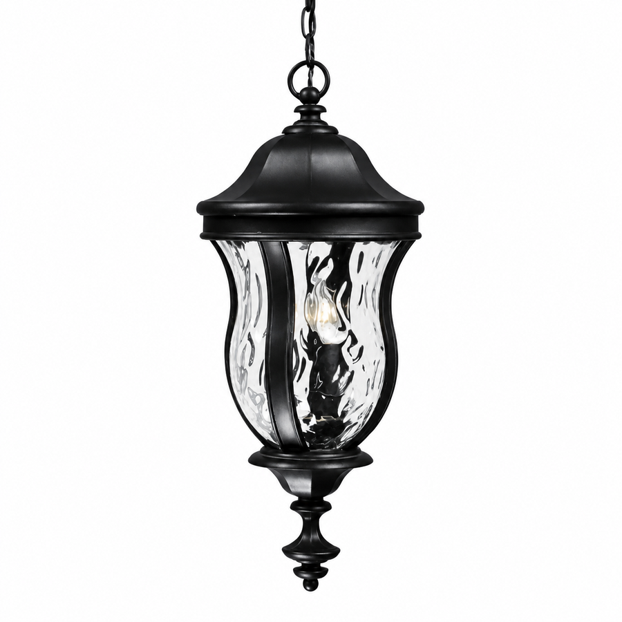 Savoy House Monticello KP-5-302-BK outdoor hanging lantern in black